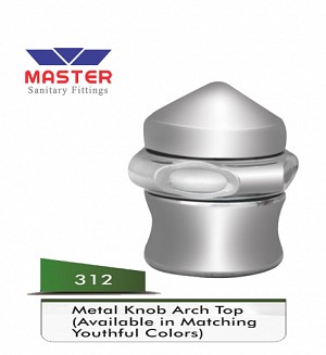 Master Metal Knob Arch Top (312)